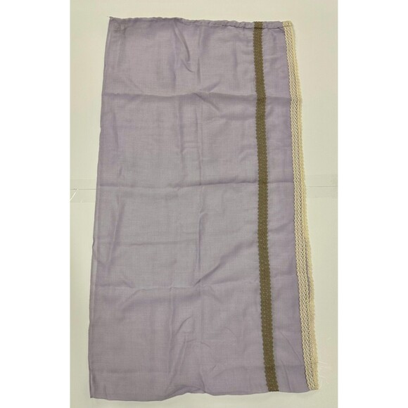 Simply Noelle Silk Blend Scarf Shawl Pastel Purple - Picture 2 of 7
